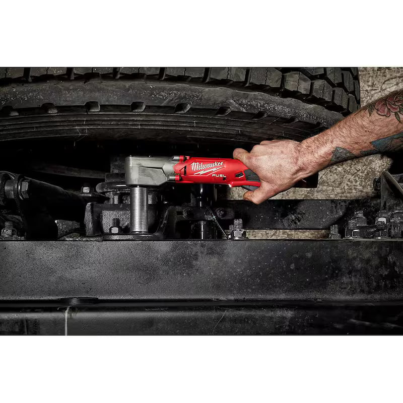 12V Brushless Cordless 1/2 in. Right Angle Impact Wrench Kit with Two 2.0 Ah Batteries P790161