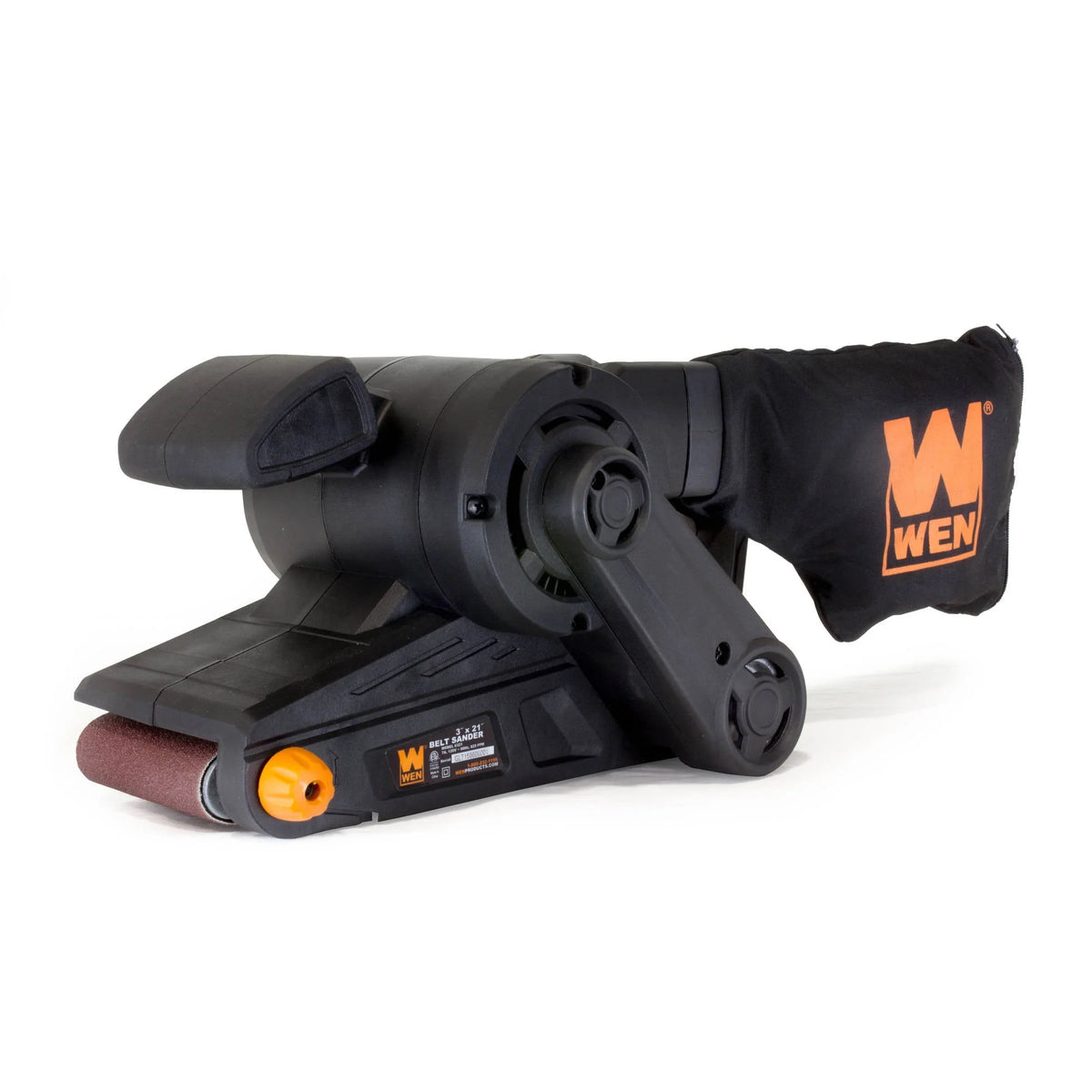 7-Amp 3 x 21-Inch Heavy-Duty Belt Sander with Dust Bag L85871