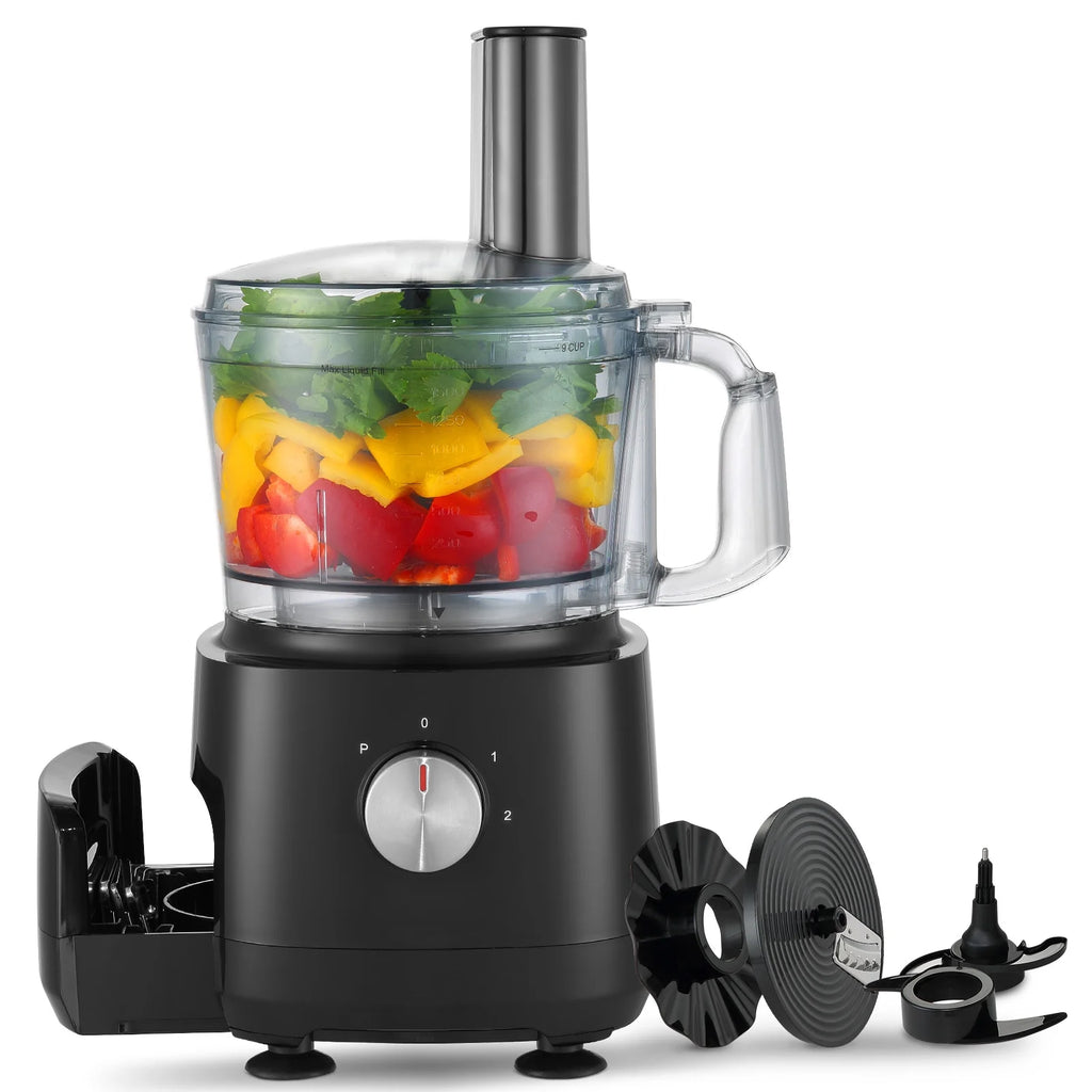 9-Cup 600W Food Processor Vegetable Chopper W6052