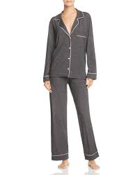 Artisanal Pink/Indigo Blue Long PJ Set Y3391
