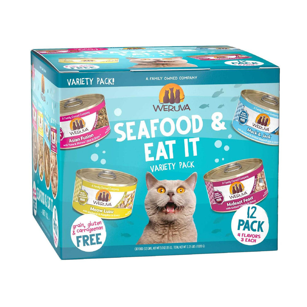 Seafood Wet Cat Food Variety Pack G3829