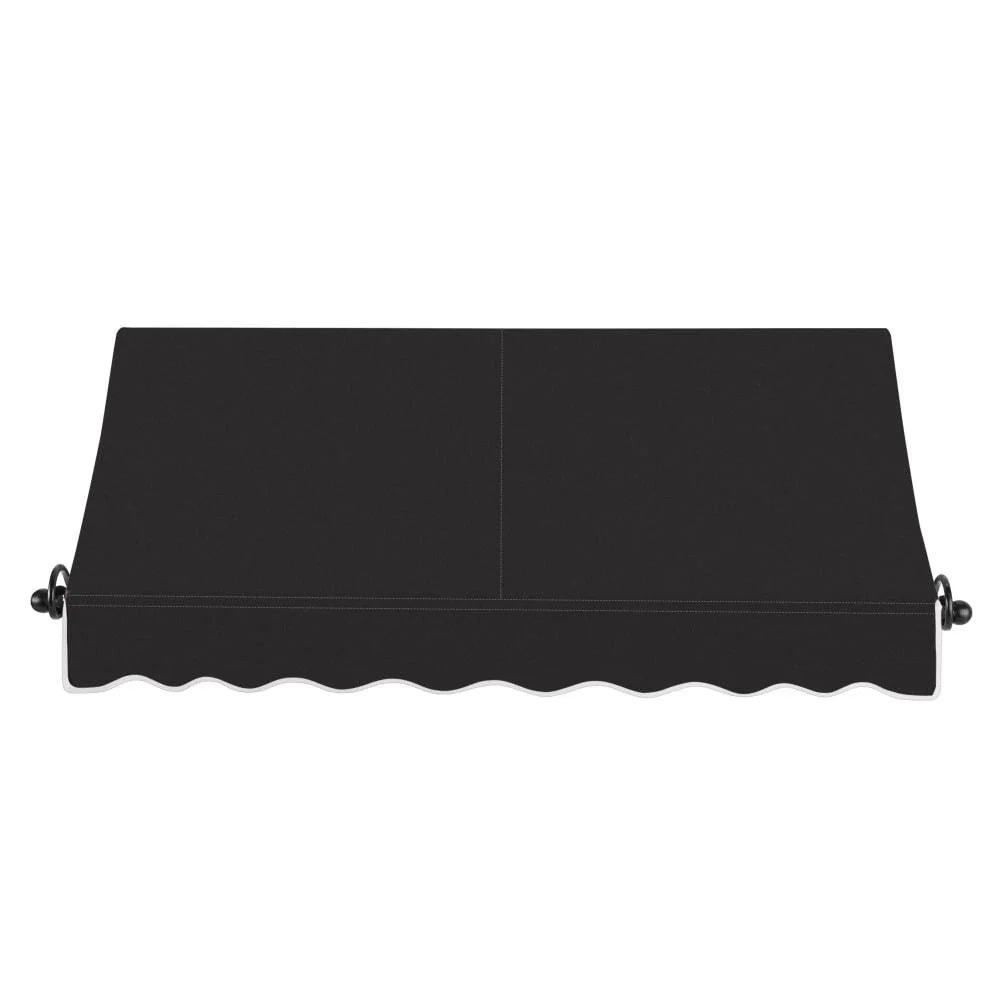 Black Acrylic Fixed Awning V571193