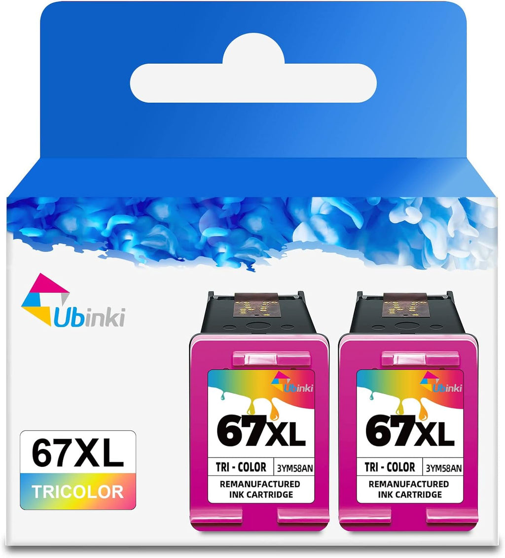 3X Capacity 67XL Tri Color Ink Cartridge S8913