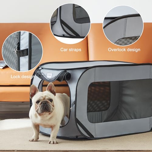 42in Portable Large Dog Bed I852