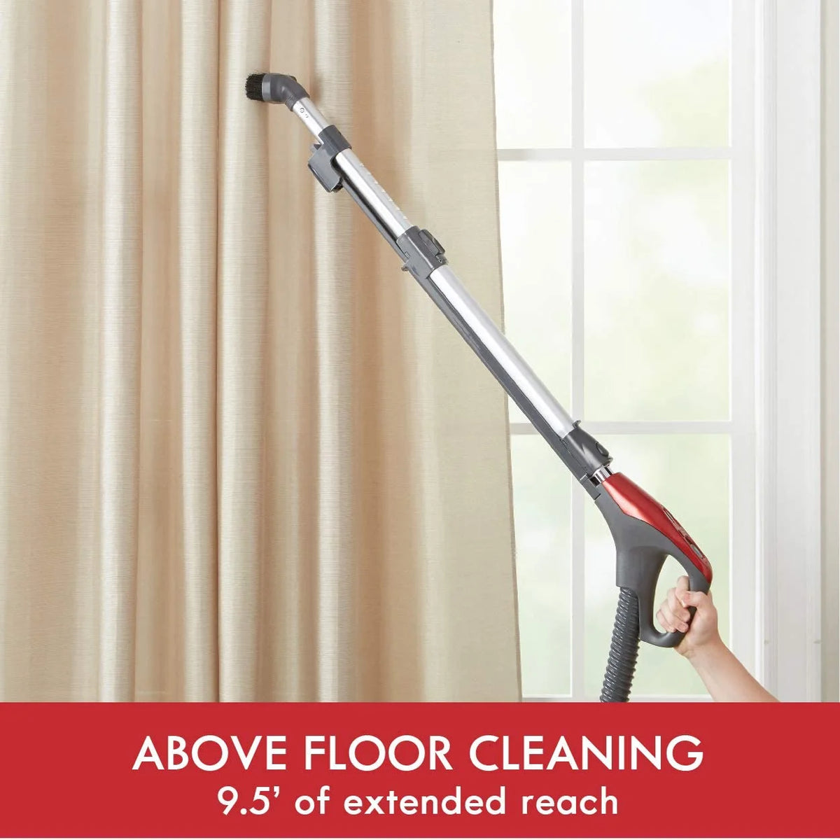 Red Bagged Canister Vacuum Cleaner R36257