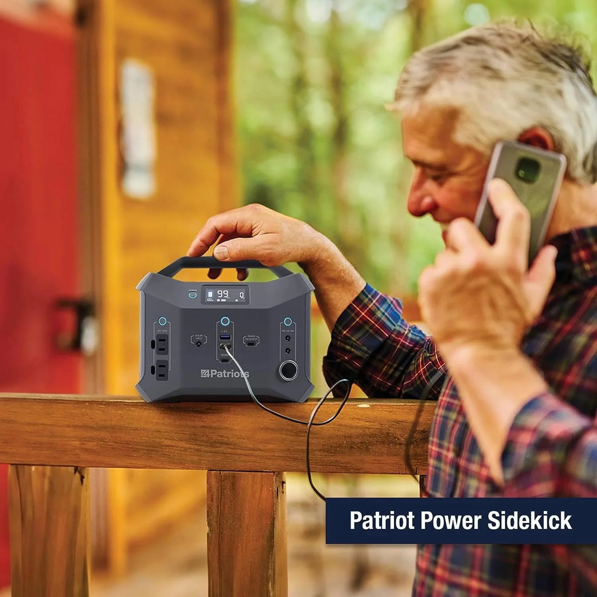 300wH Portable Power Station with 40 Watt Solar Panel P904
