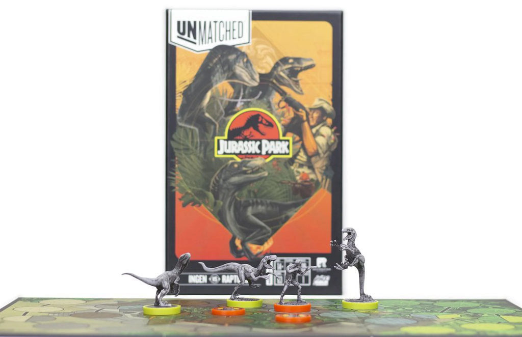 Unmatched Jurassic Park Ingen Vs Raptors M498
