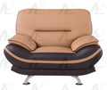 Grey Italian Leather Chair K5845