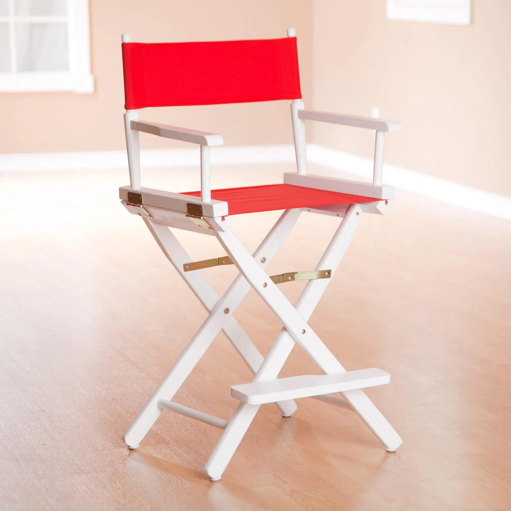 24" Director's Chair Navy Blue Canvas Q77902
