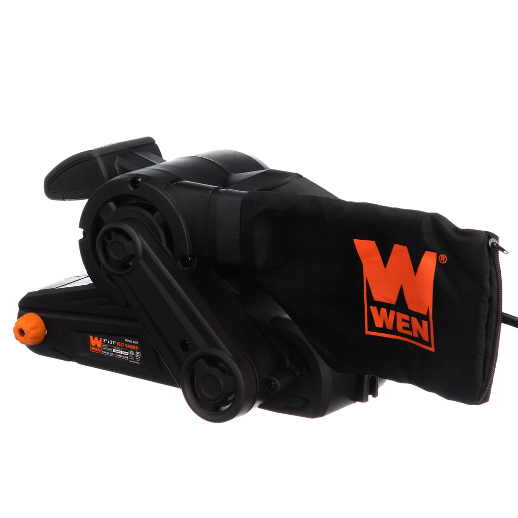 7-Amp 3 x 21-Inch Heavy-Duty Belt Sander with Dust Bag L85871