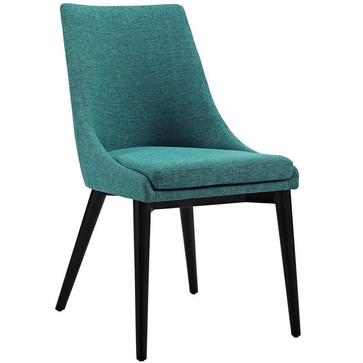 Teal Green Fabric Dining Side Chair E25084