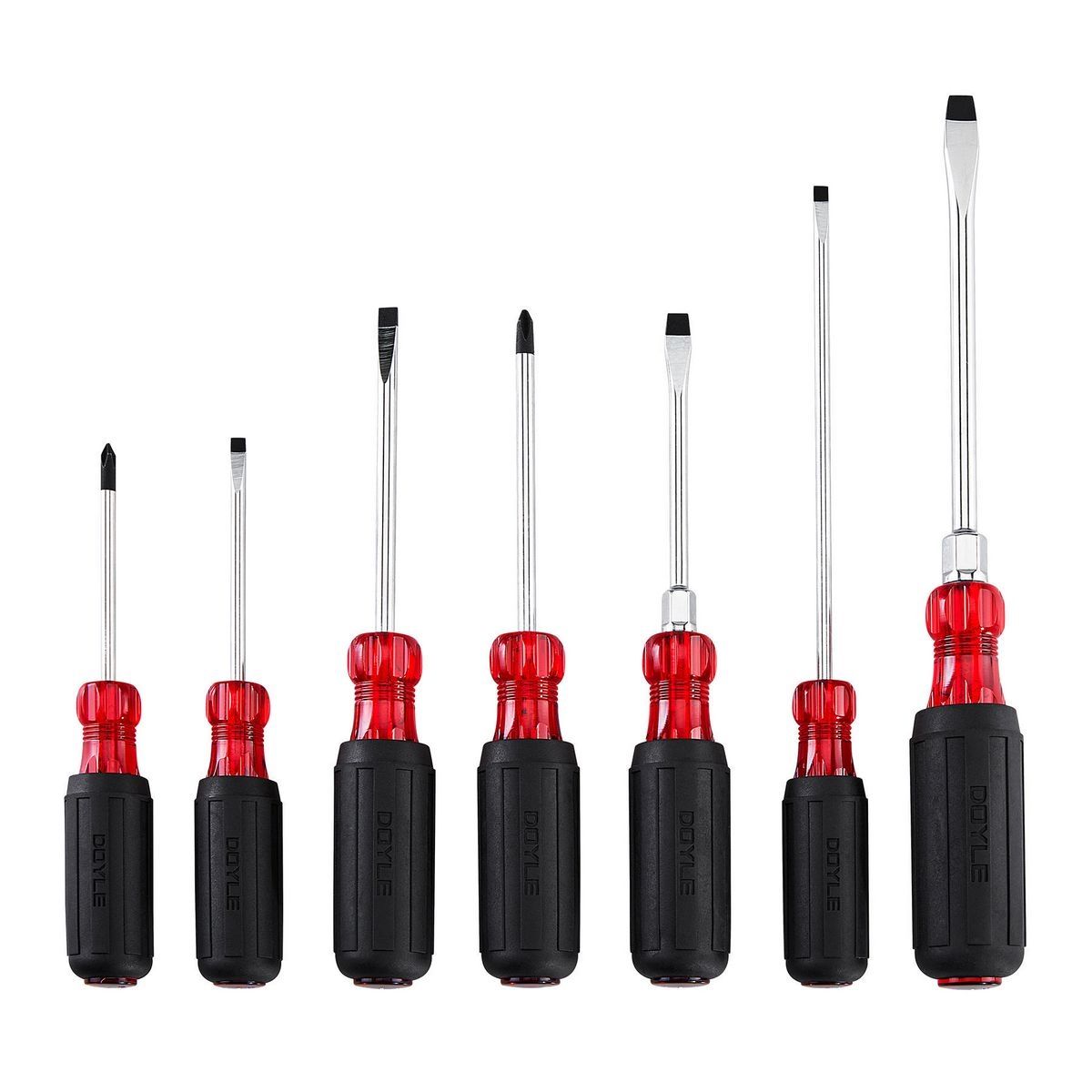 7 Piece Cushion Grip Screwdriver Set B673638