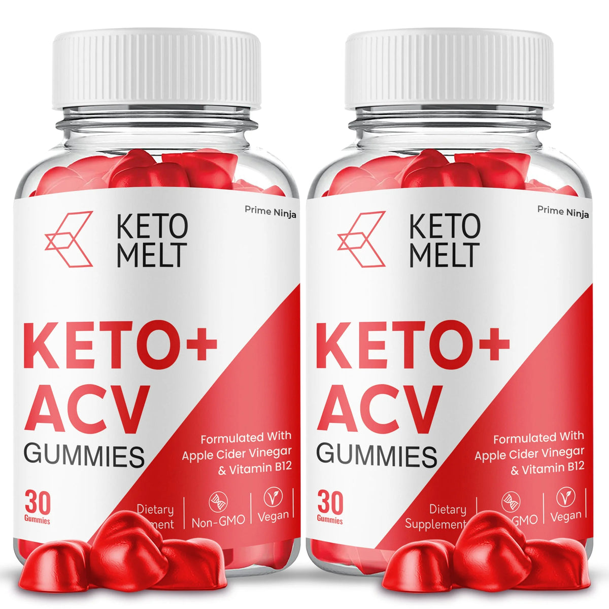 Keto Melt ACV Gummies 2 Pack D7640