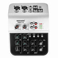 4-Channel Audio Mixer with 48V Phantom Power E9951