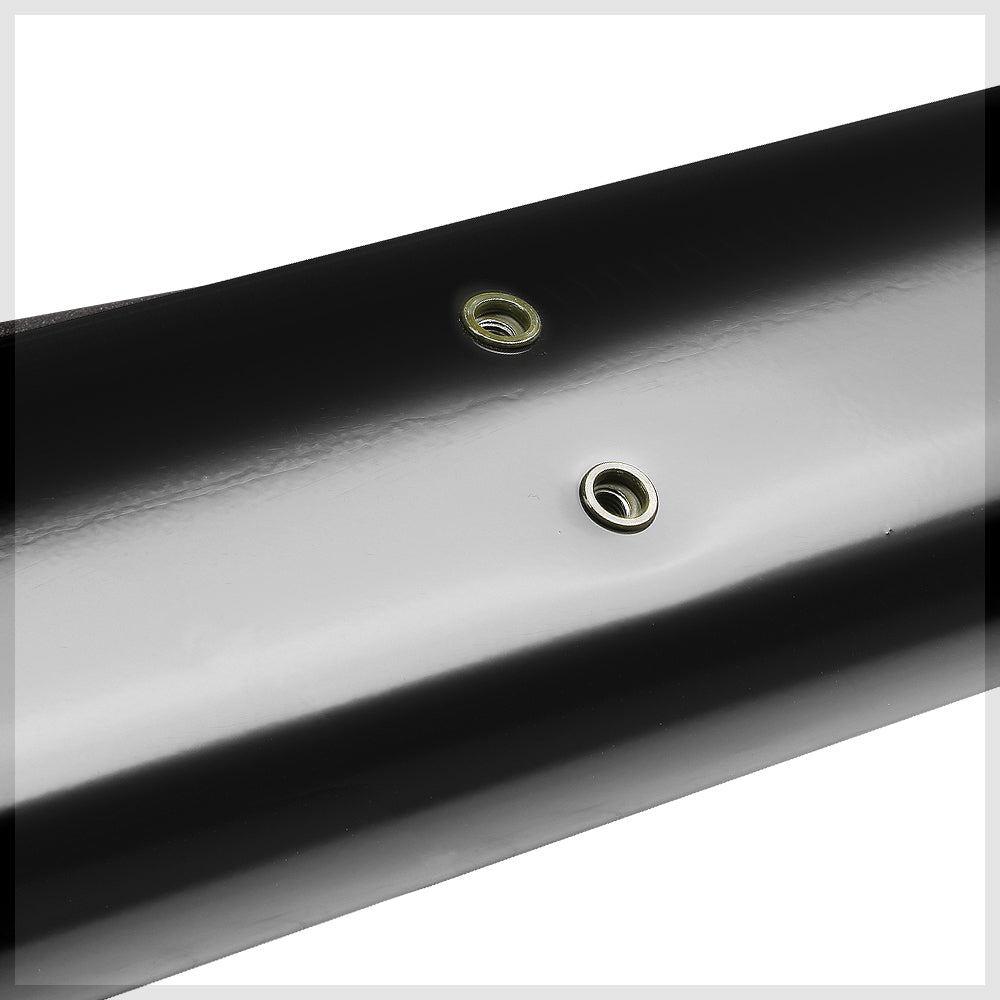 Black 5" Oval Side Step Nerf Bar Running Board F737017