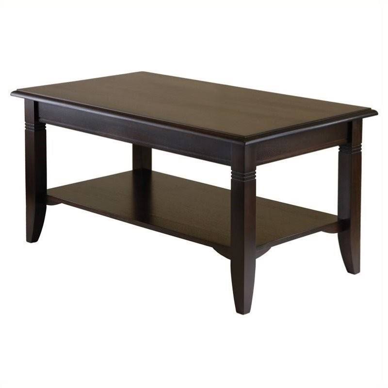 Cappuccino Finish Coffee Table Y888799