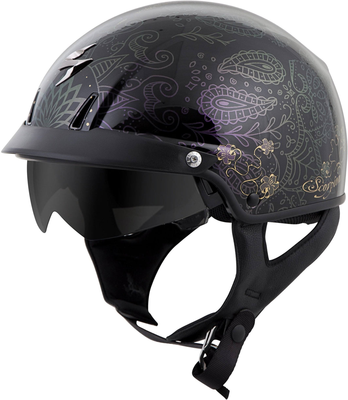 Black/Gold MD Helmet S8594