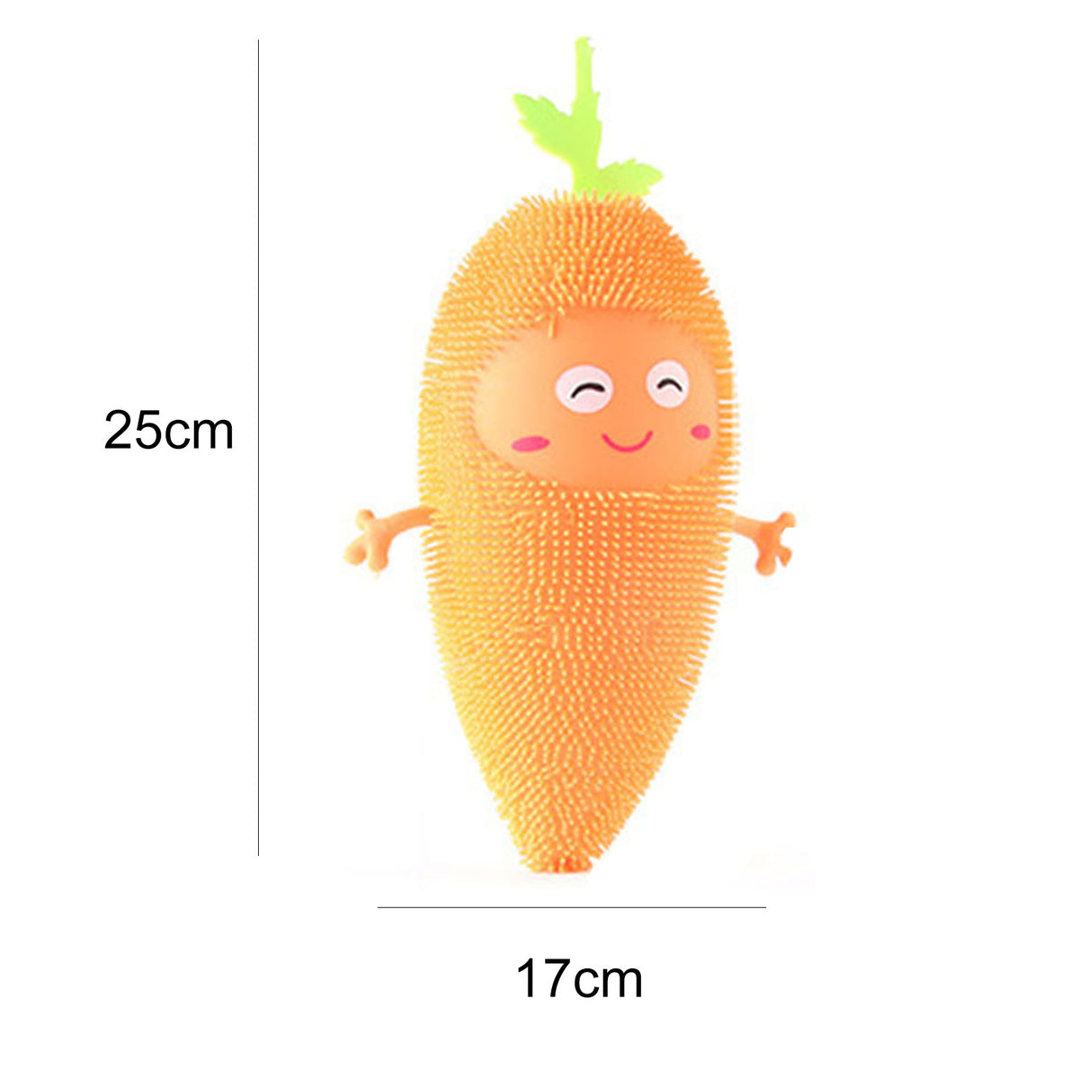 Stretchy Carrot Squishy Stress Sensory Fidget Toys A371