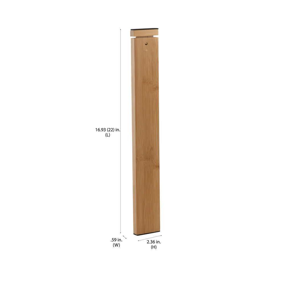 2 Pack Adjustable Bamboo Drawer Organizer Dividers T36222