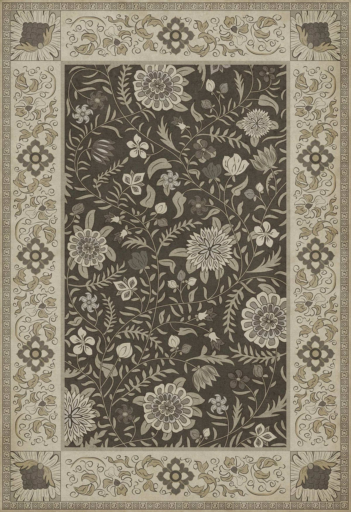Indian Quilt Agra Vinyl Mat G661